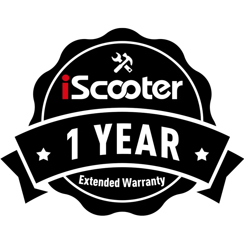 iScooter 1 Jahr erweiterte Garantie - iScooter i8M / i9M City Pendler E-Scooter mit Straßenzulassung