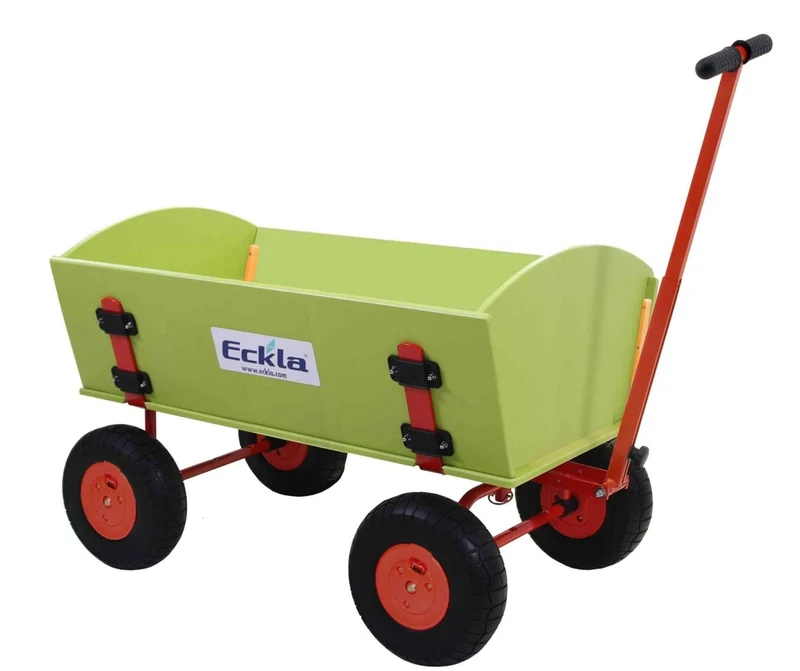 ECKLATRAK®-LONG Bollerwagen - Kunststoff, Luftbereift