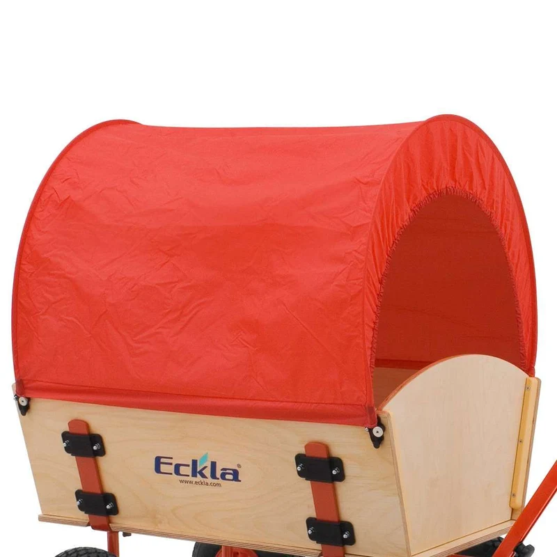 Planendach für Ecklatrak Holzbollerwagen - Für Eckla Long Trailer