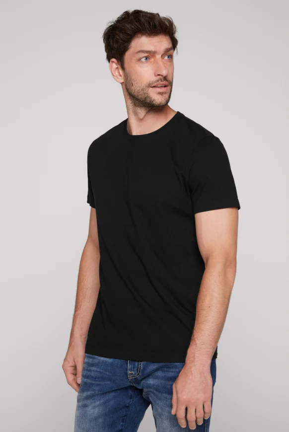 CAMP DAVID Basic T-Shirt Rundhals 2er-Pack