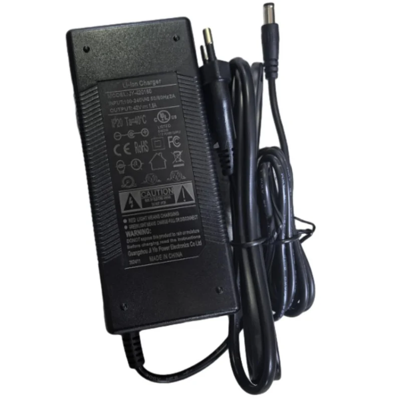 42V 1,5A EU-Netzteil + EU-Ladekabel für iScooter E9 / E9 Pro / E9 Max E-Scooter
