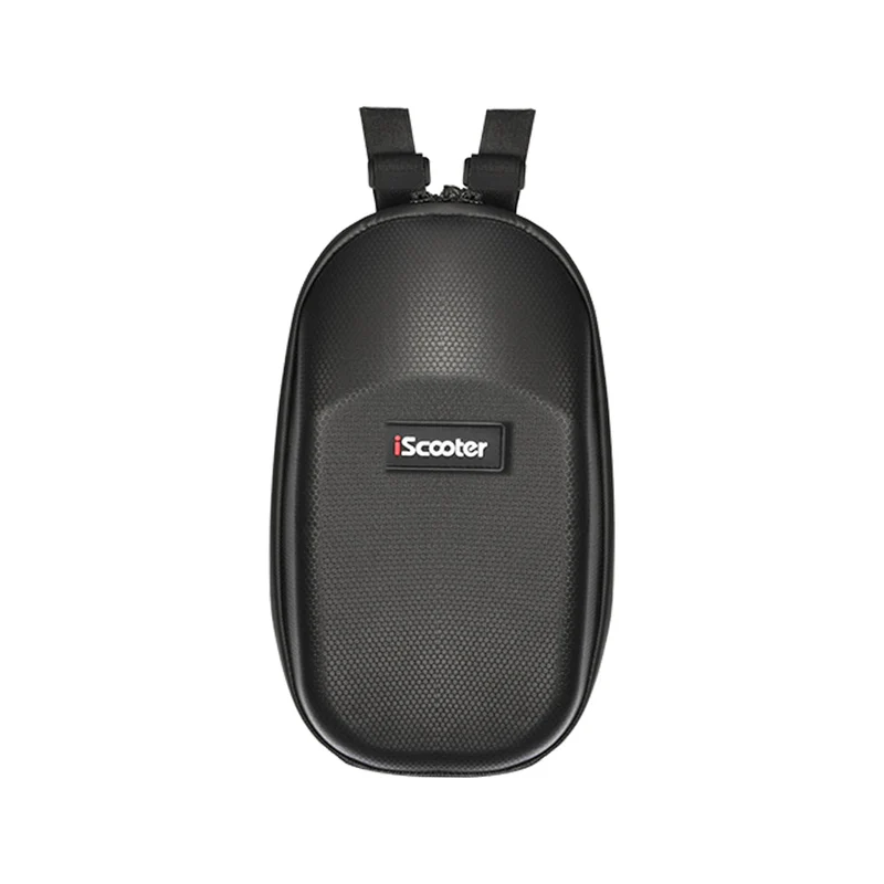 Tragbare Aufbewahrungstasche für den Lenker von E-Scootern (wasserdichtes Leder, Reißverschluss)