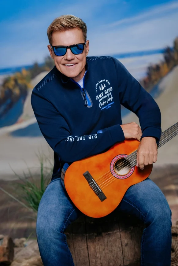CAMP DAVID Troyer-Sweatshirt aus Interlock mit Rücken-Artwork