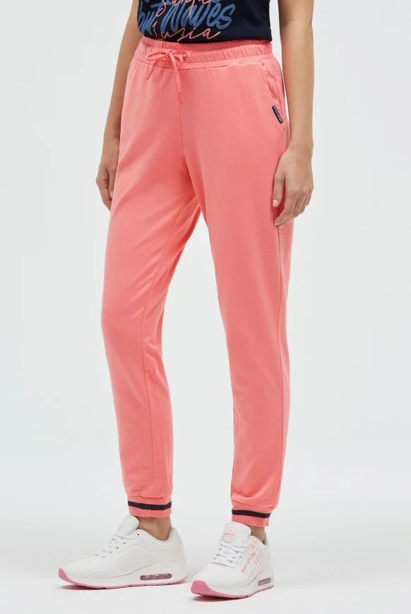 SOCCX Jogginghose mit Bündchen-Details