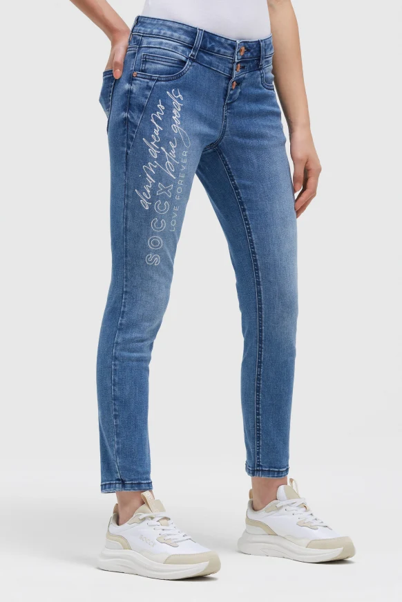 SOCCX Jeans MI:RA Slim Fit