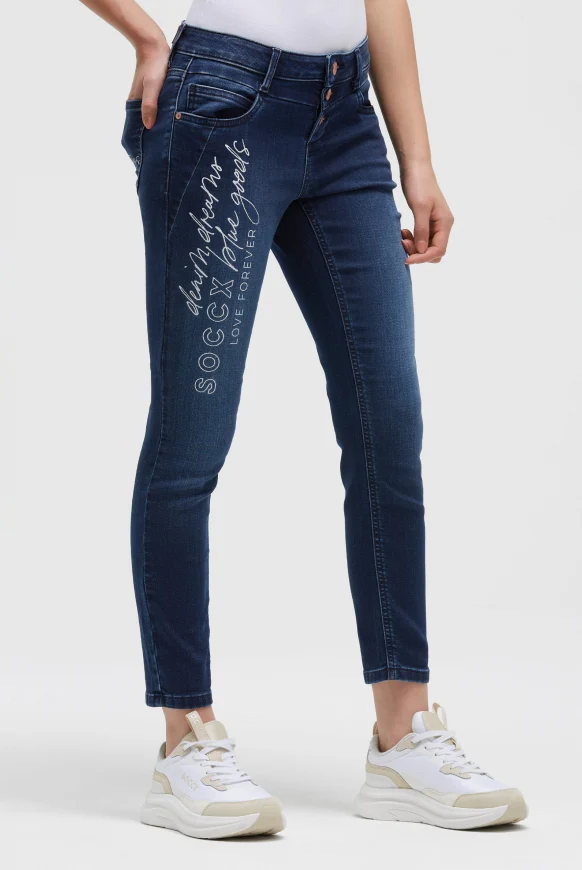 SOCCX Jeans MI:RA Slim Fit