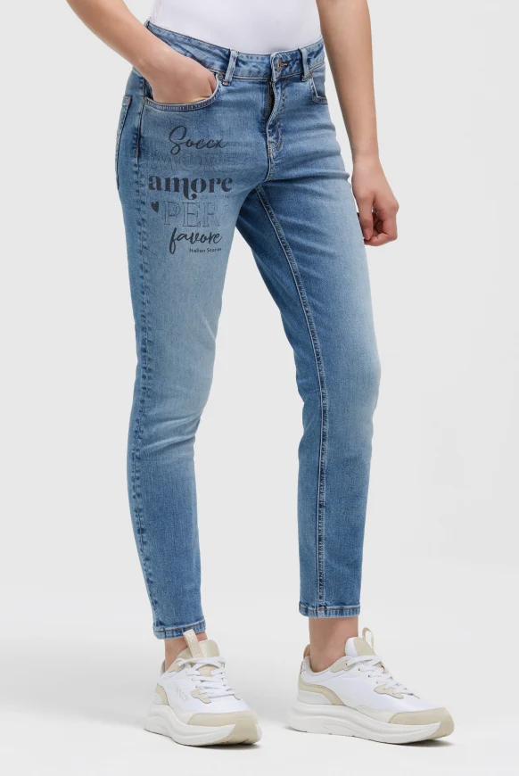 SOCCX Jeans MI:RA Slim Fit