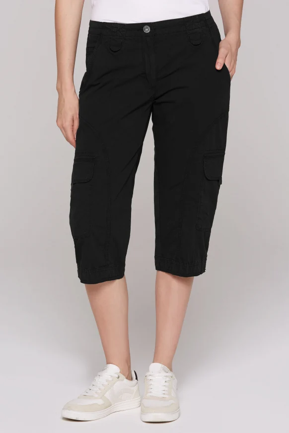 SOCCX Basic Skater-Shorts mit Beintaschen