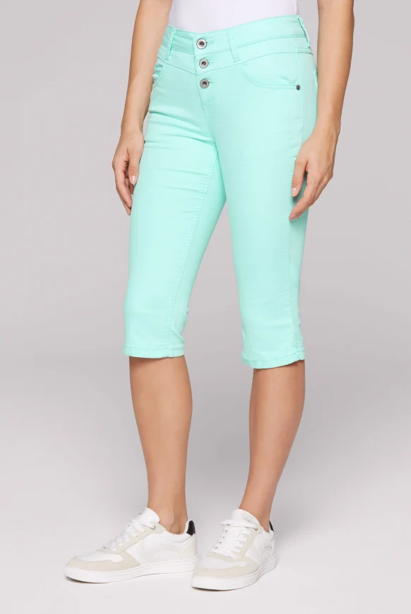 SOCCX Capri Jeans LY:DIA Regular Fit