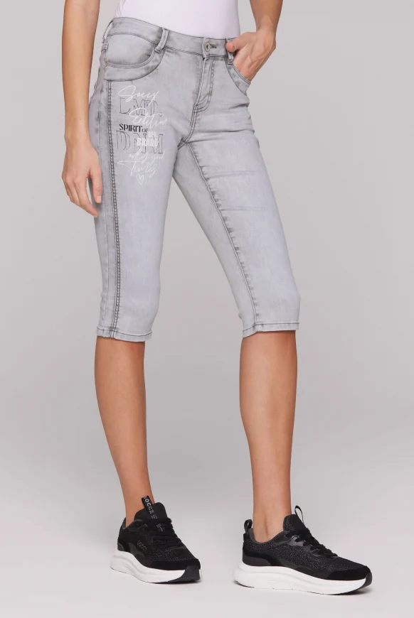 SOCCX Capri Jeans CH:AR Comfort Fit
