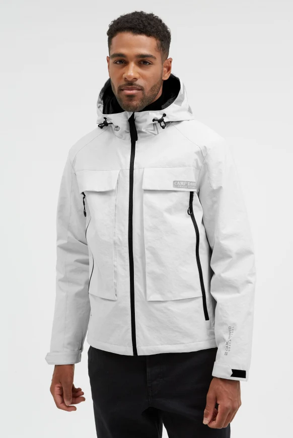 CAMP DAVID Funktionsjacke mit Kapuze