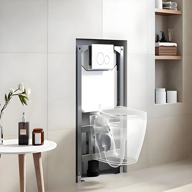 HOROW UWT04L Vorwandelement WC,Unterputz Spülkasten Toilette WC 82×50×14 cm