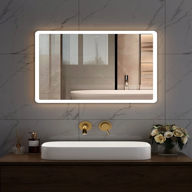 HOROW M5070S LED Badspiegel mit Beleuchtung