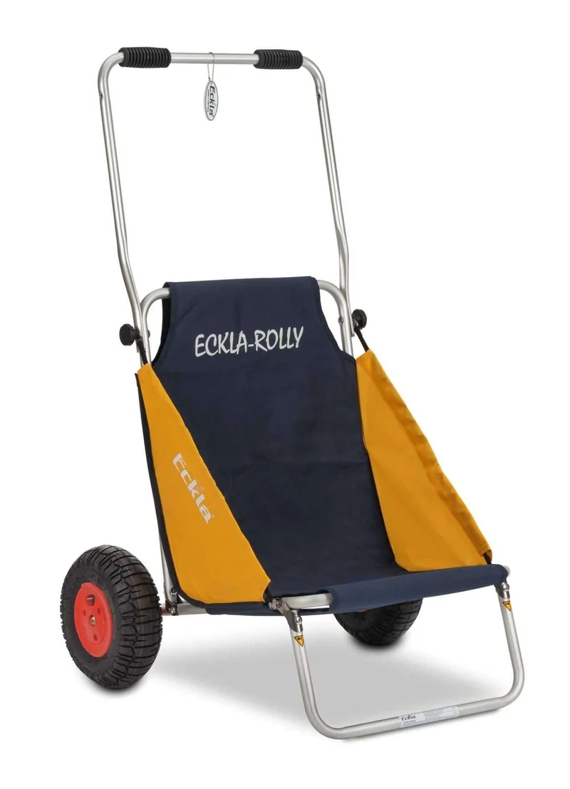 ECKLA Beach-Rolly® - Luftbereift, Blau/Gelb