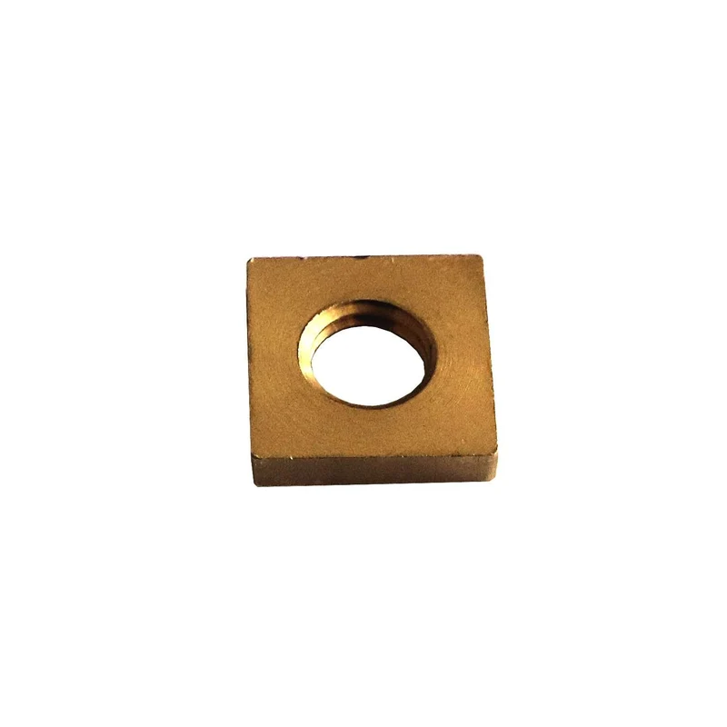 Mutter Vierkant 14x14x3 mm mit Innengewinde - M 6