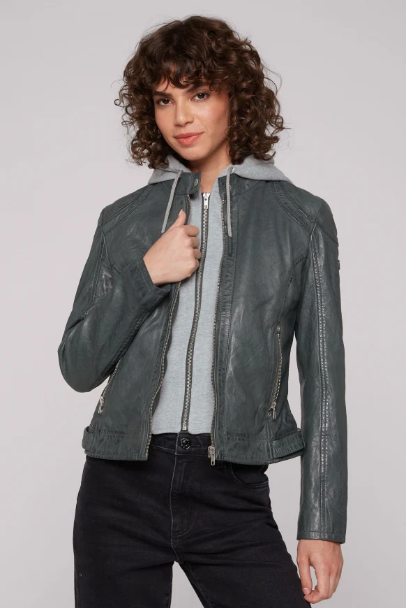 SOCCX Lederjacke im Biker