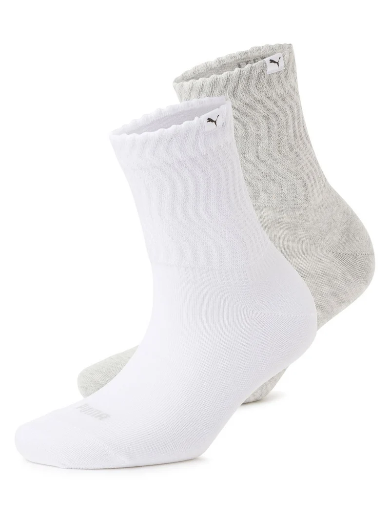 Puma Socken im 2er-Pack Damen Baumwolle