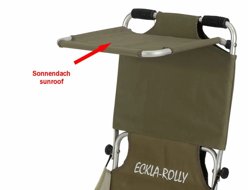 ECKLA Beach-Rolly, Sonnendachtuch Ersatz - Olivgrün