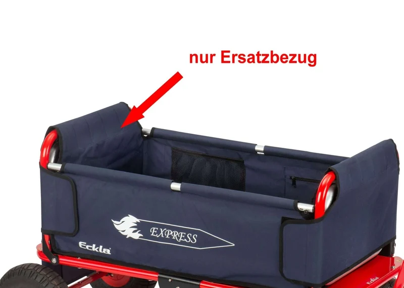ECKLA Express Bollerwagen Ersatz Stoffbezug - blau