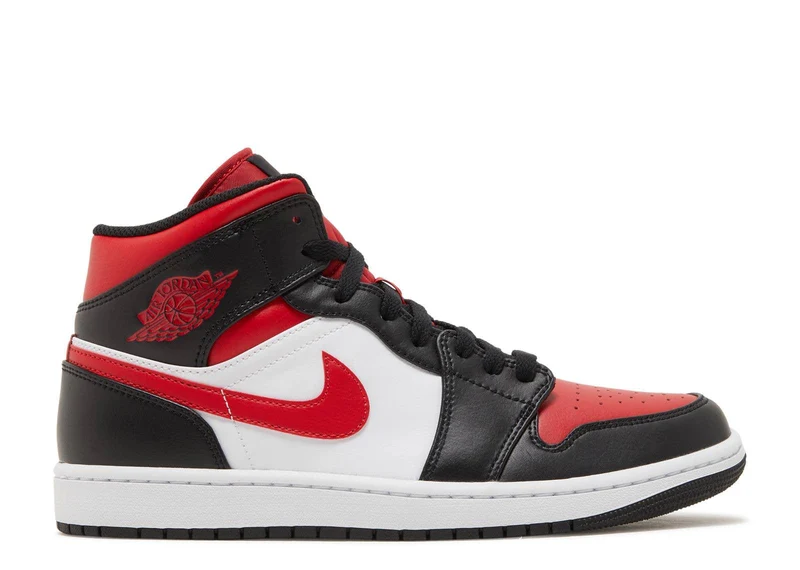 Air Jordan 1 Mid Alternate Bred Toe