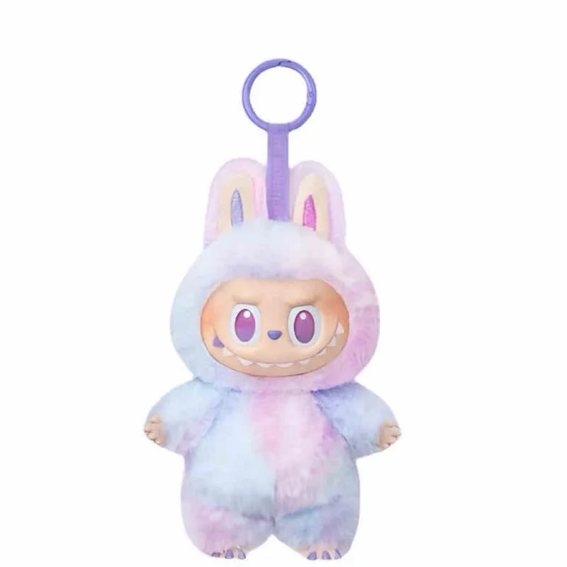 Münzbörsen & Schlüsselanhänger / Schlüsselanhänger Anime Figur Labubu Vinyl Anhänger Puppe Modell Spielzeug Niedlicher Monster Schlüsselanhänger Spielzeug Geburtstagsgeschenke