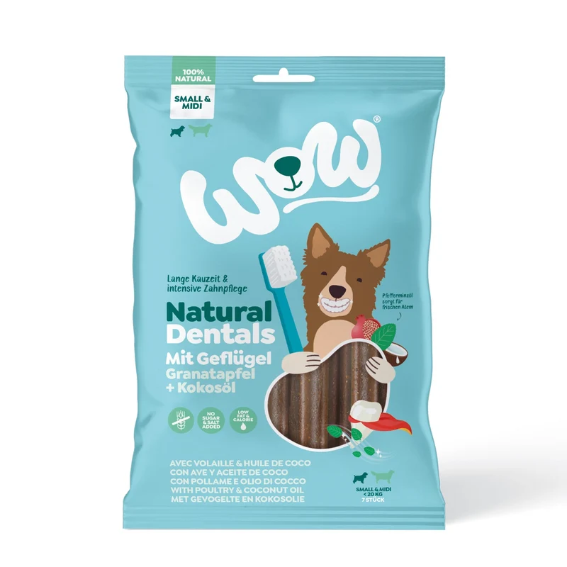 WOW Natural Dentals Geflügel MIDI