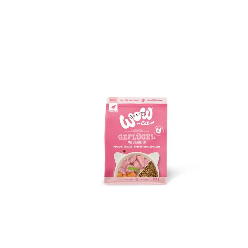 WOW Cat - Trockenfutter Junior Geflügel