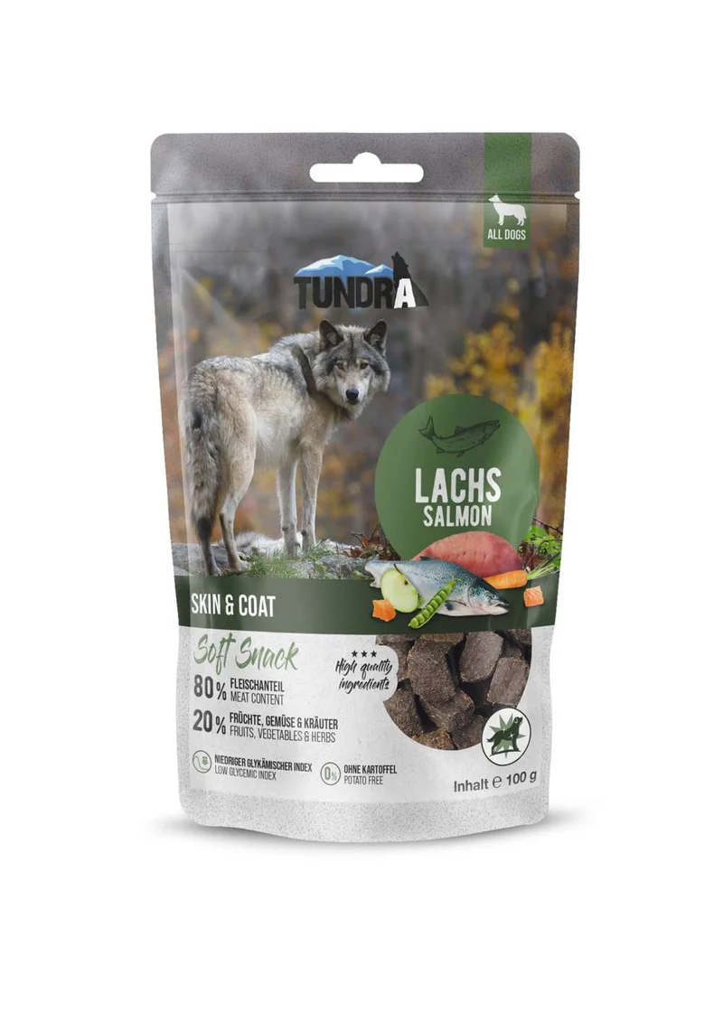 Tundra Dog - Snack 9x100g