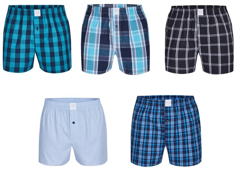 MG-1 Boxershorts MG-43-622-00 Größe M-XXL 5er Pack Herren Unterhosen Baumwolle
